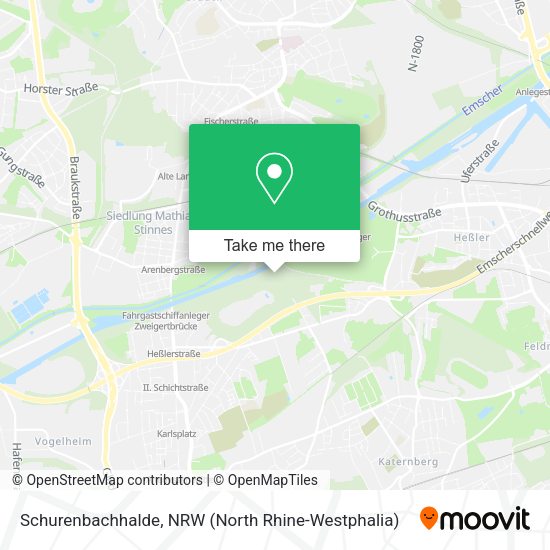 Schurenbachhalde map