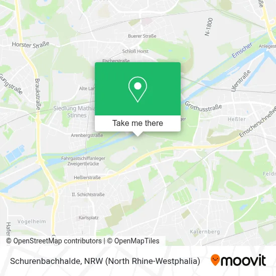 Schurenbachhalde map