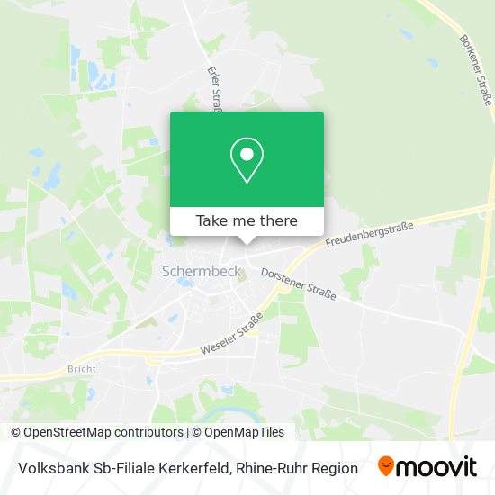 Volksbank Sb-Filiale Kerkerfeld map