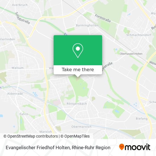 Evangelischer Friedhof Holten map