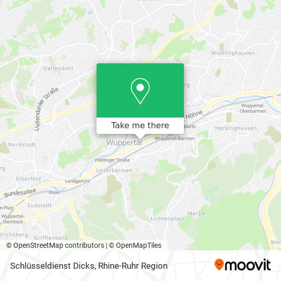 Schlüsseldienst Dicks map