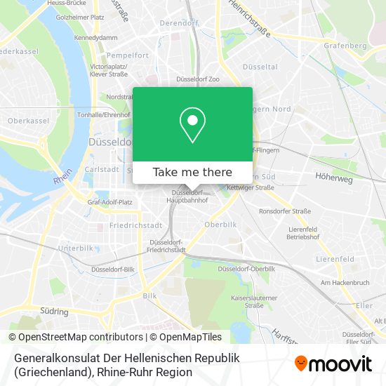 Generalkonsulat Der Hellenischen Republik (Griechenland) map