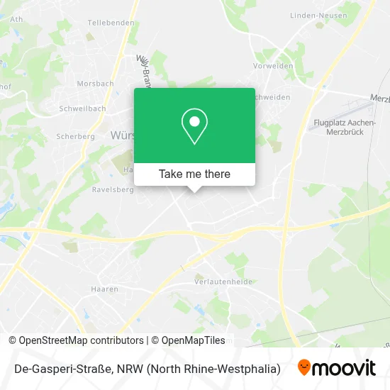 De-Gasperi-Straße map