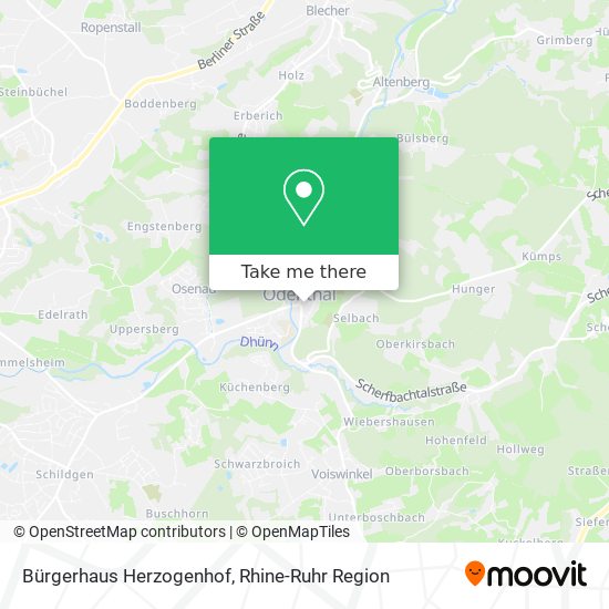 Bürgerhaus Herzogenhof map