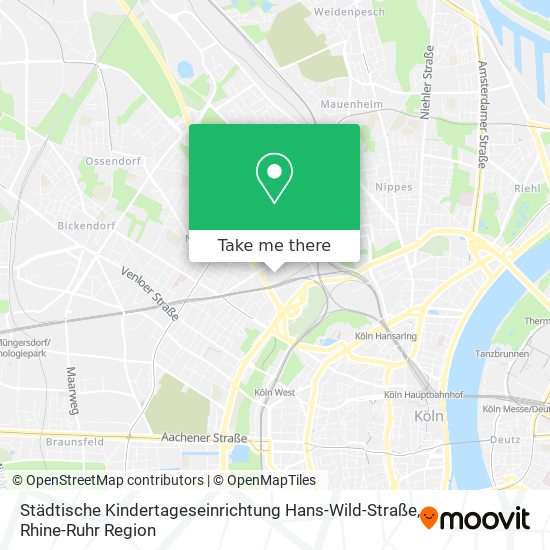 Städtische Kindertageseinrichtung Hans-Wild-Straße map