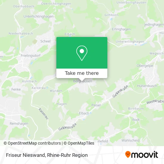 Карта Friseur Nieswand