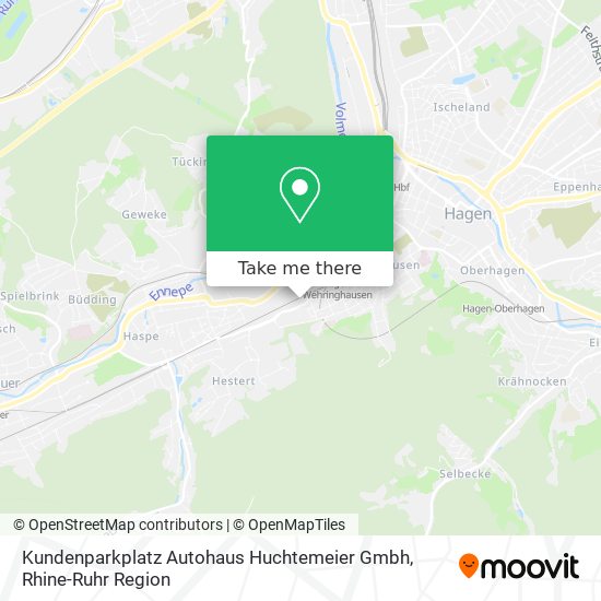 Карта Kundenparkplatz Autohaus Huchtemeier Gmbh