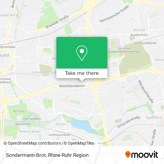 Карта Sondermann-Brot