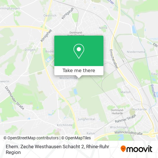 Ehem. Zeche Westhausen Schacht 2 map