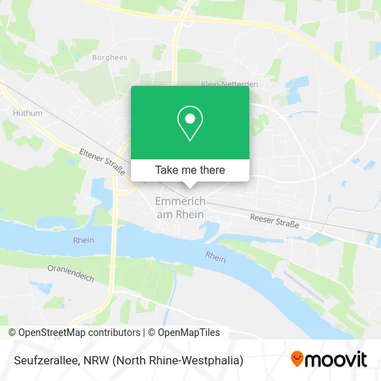 Карта Seufzerallee