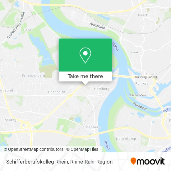 Карта Schifferberufskolleg Rhein