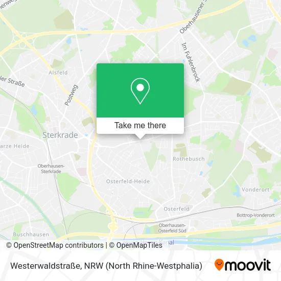 Карта Westerwaldstraße