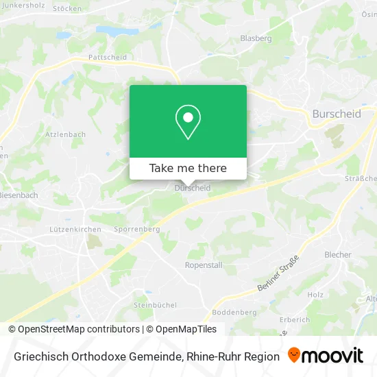 Карта Griechisch Orthodoxe Gemeinde