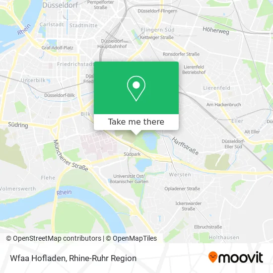 Карта Wfaa Hofladen