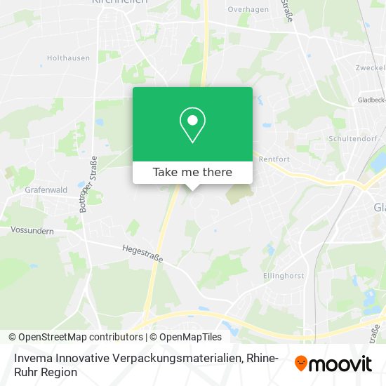 Invema Innovative Verpackungsmaterialien map