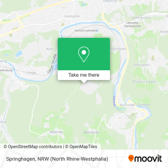 Springhagen map