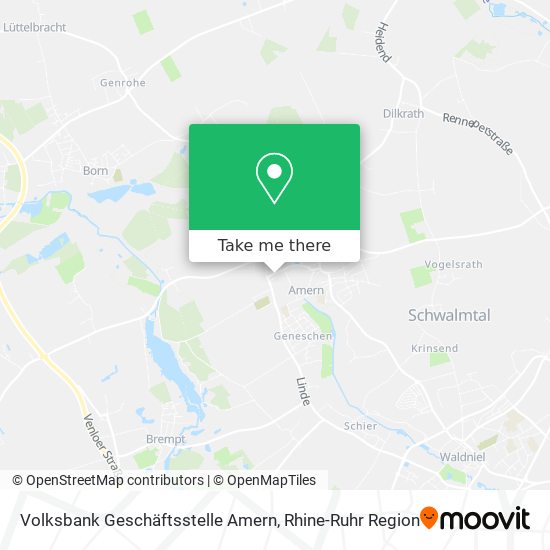 Volksbank Geschäftsstelle Amern map