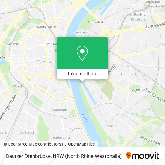 Карта Deutzer Drehbrücke