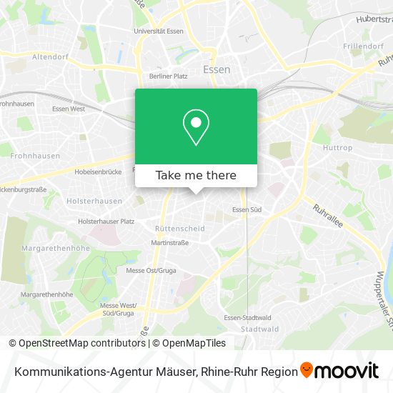 Kommunikations-Agentur Mäuser map