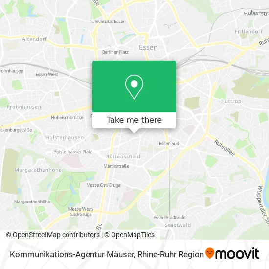Карта Kommunikations-Agentur Mäuser