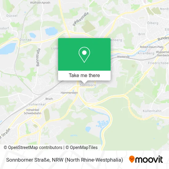 Sonnborner Straße map