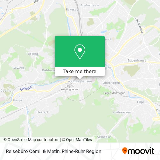 Reisebüro Cemil & Metin map