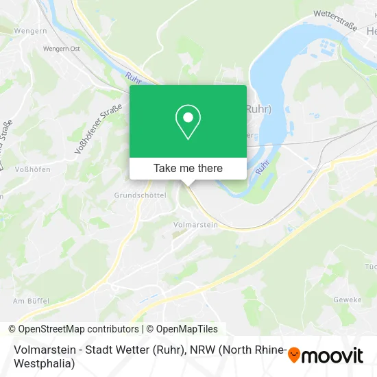 Карта Volmarstein - Stadt Wetter (Ruhr)
