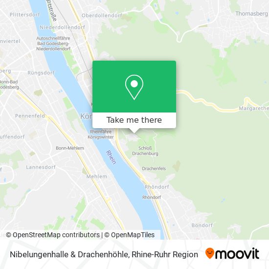 Nibelungenhalle & Drachenhöhle map
