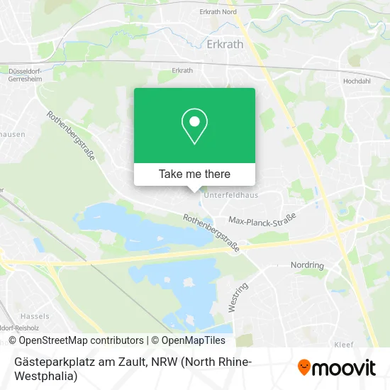 Карта Gästeparkplatz am Zault