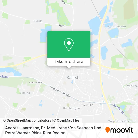 Andrea Haarmann, Dr. Med. Irene Von Seebach Und Petra Werner map