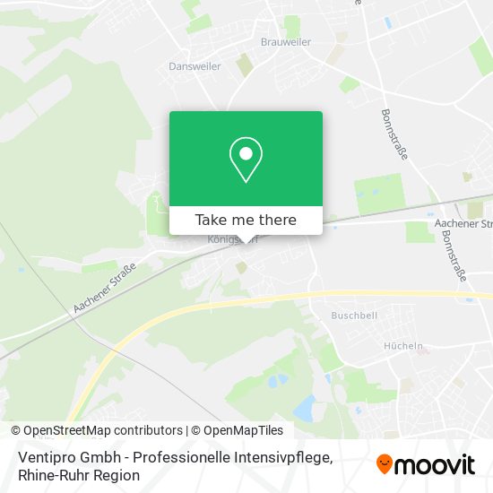 Ventipro Gmbh - Professionelle Intensivpflege map