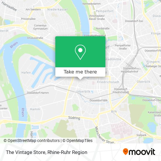 The Vintage Store map