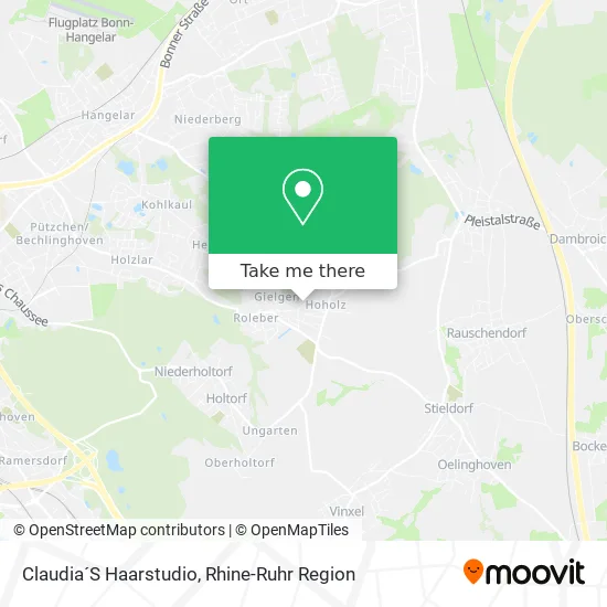 Claudia´S Haarstudio map