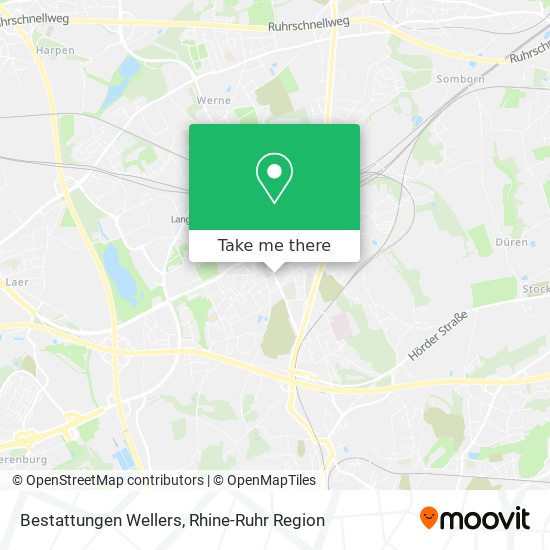 Bestattungen Wellers map