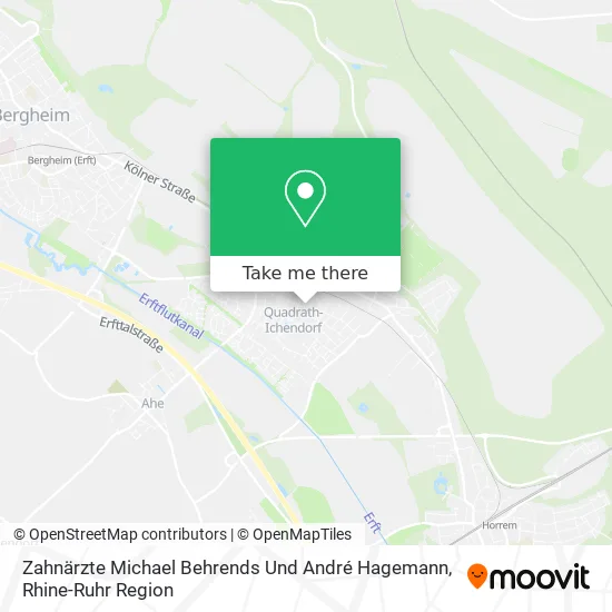 Карта Zahnärzte Michael Behrends Und André Hagemann