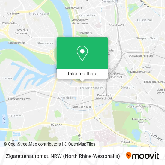 Карта Zigarettenautomat