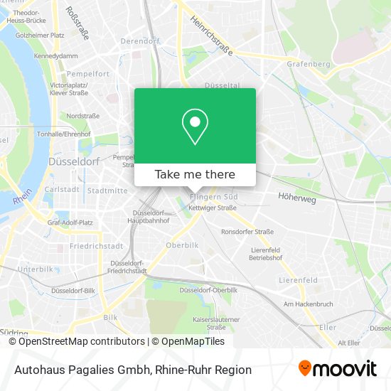 Autohaus Pagalies Gmbh map