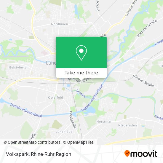 Volkspark map