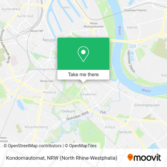 Kondomautomat map