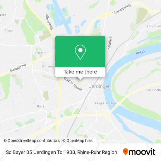 Карта Sc Bayer 05 Uerdingen Tc 1900