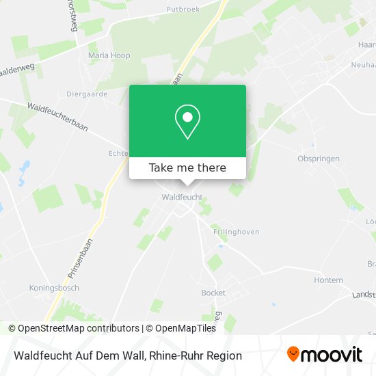 Waldfeucht Auf Dem Wall map