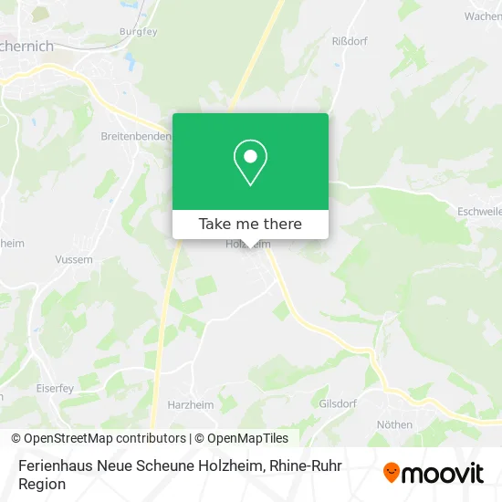 Карта Ferienhaus Neue Scheune Holzheim