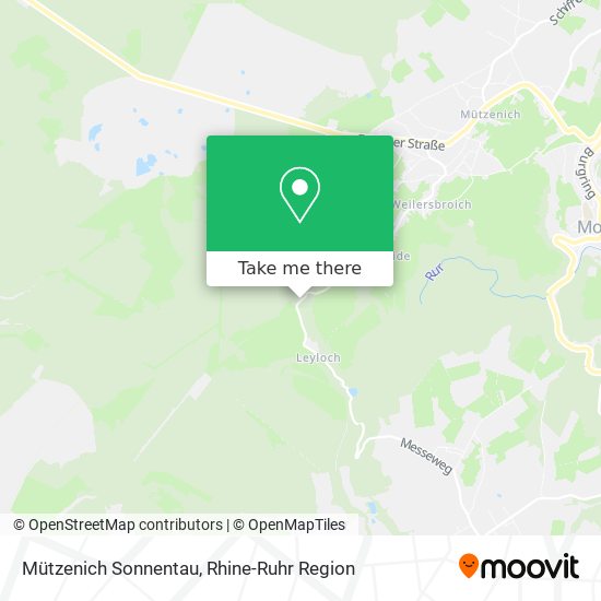 Mützenich Sonnentau map