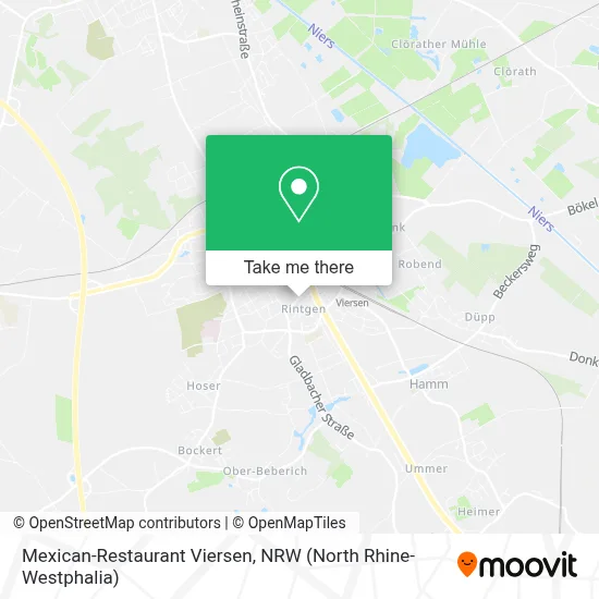 Mexican-Restaurant Viersen map