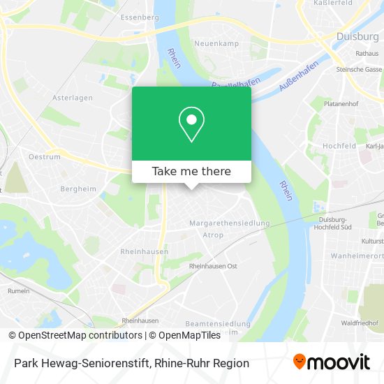 Park Hewag-Seniorenstift map