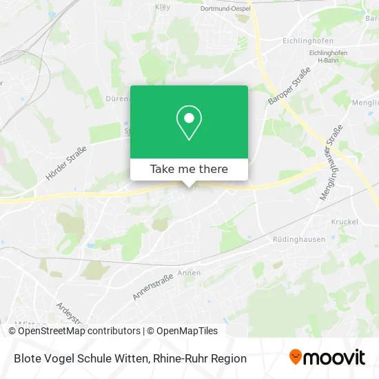 Карта Blote Vogel Schule Witten