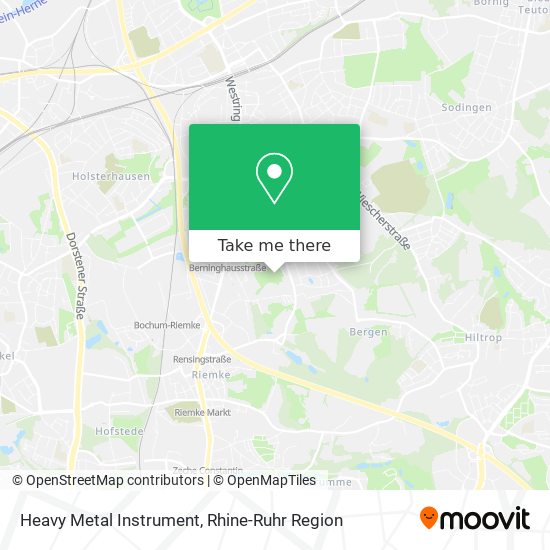 Heavy Metal Instrument map