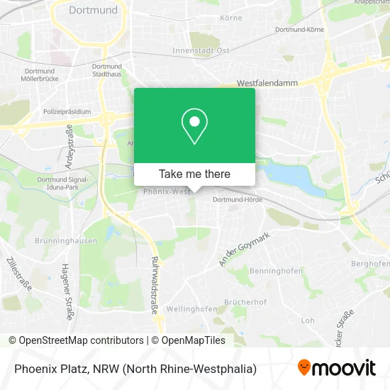 Карта Phoenix Platz