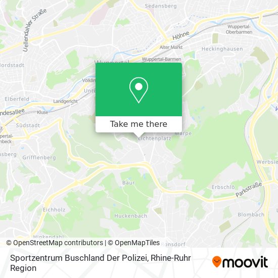 Sportzentrum Buschland Der Polizei map