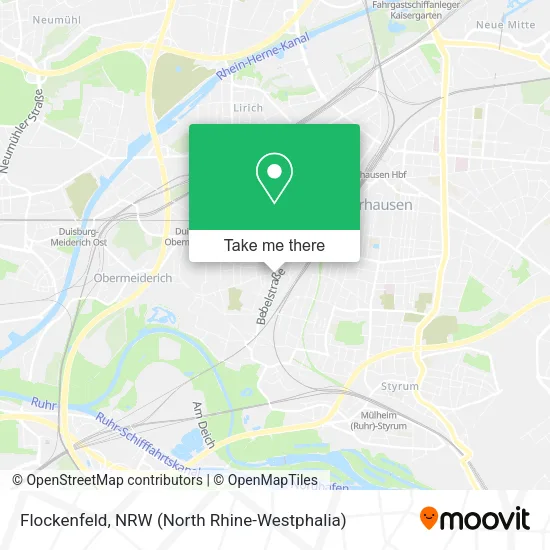 Карта Flockenfeld